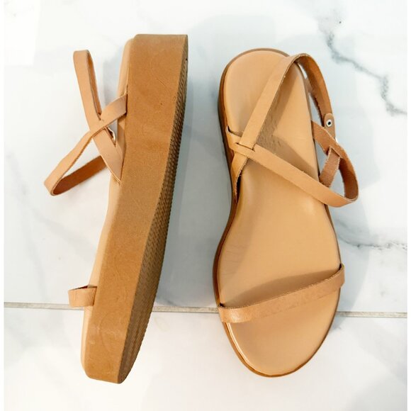 Ancient Greek Sandals Irida Sandals in Natural - Picture 2 of 11